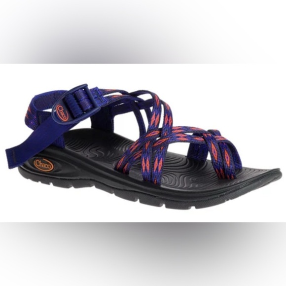 Chaco Shoes - 🌟 Chacos - Z / Volv X2 - Blue, Black, & Red women’s size 6